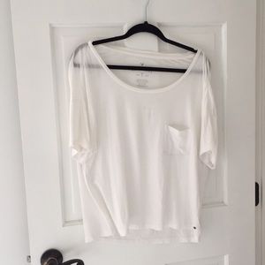 White American Eagle T Shirt